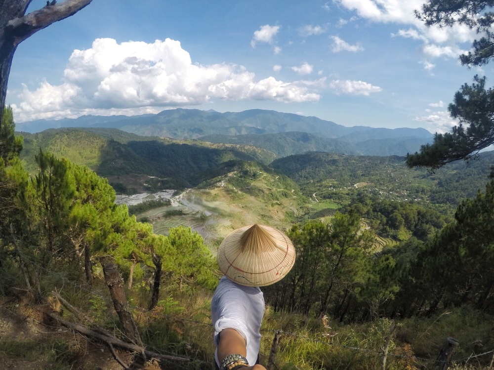 Overlooking Maligcong Rice Terraces atop Mt. Kufafey