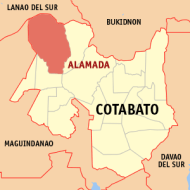 Map of Alamada