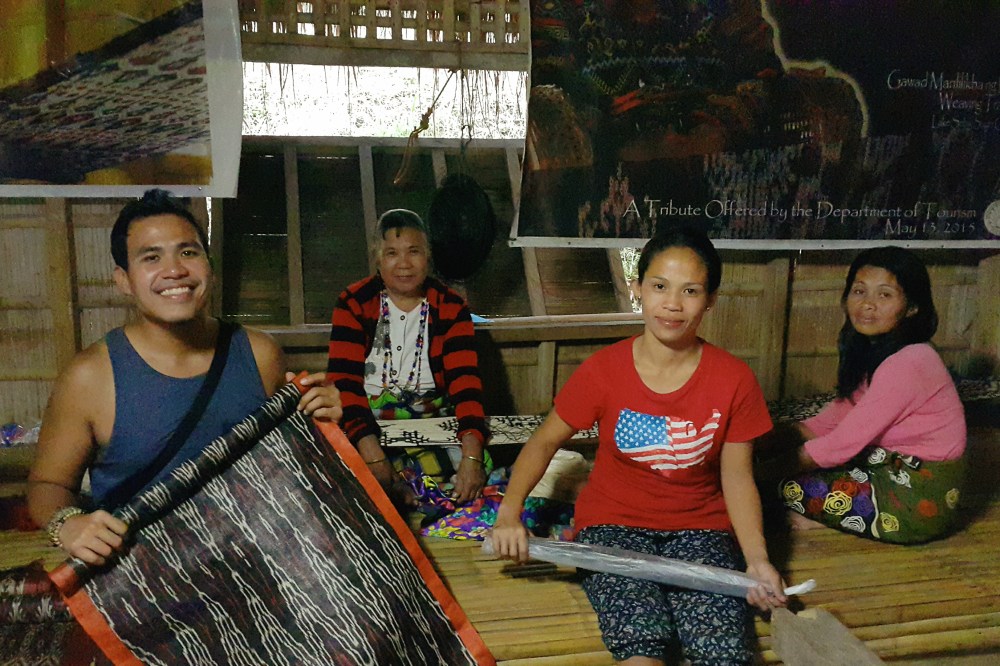 With the T'boli dream weavers of Lake Sebu