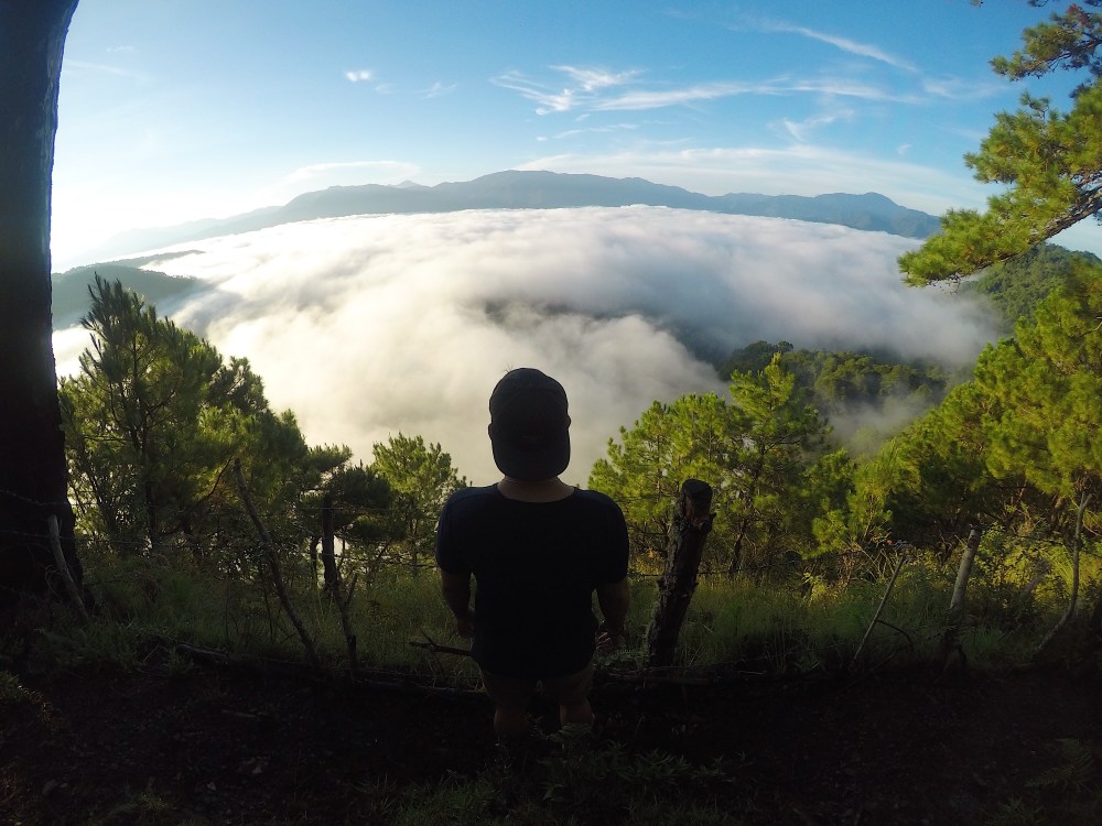 Jam as he was looking over Mt. Kupapey in Maligcong, Bontoc.