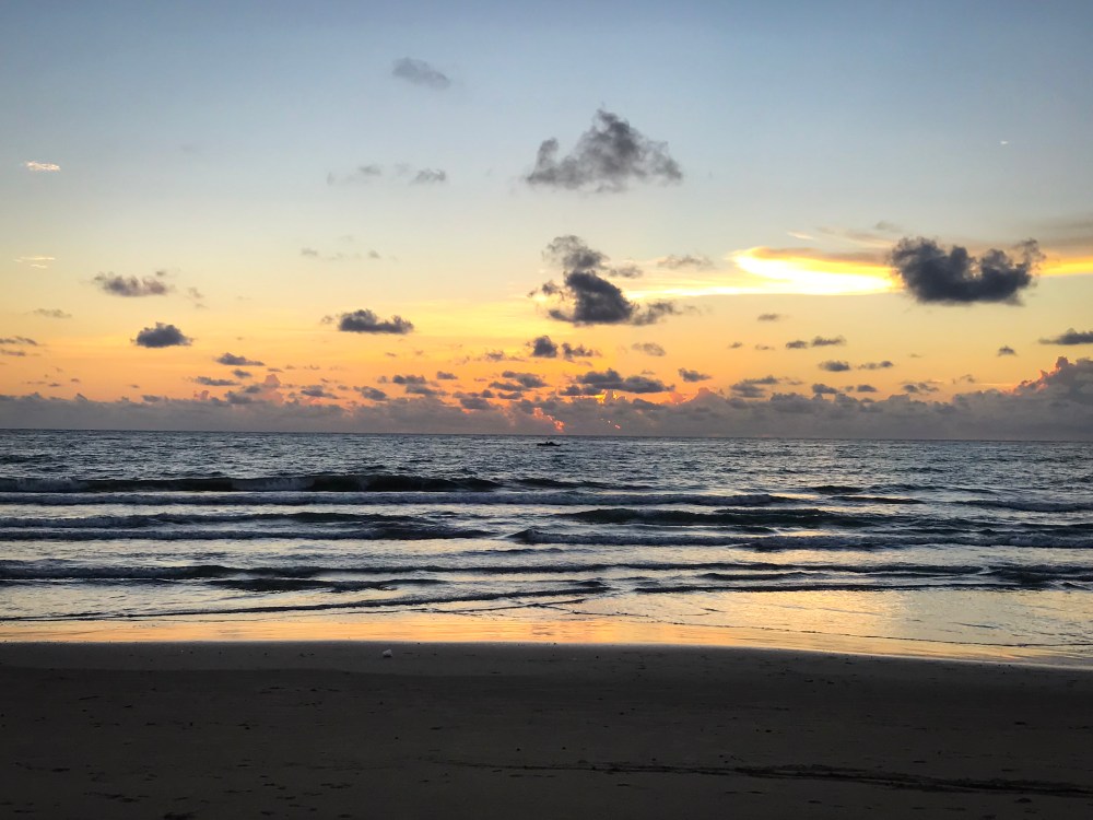 Beautiful sunset in Sipalay!