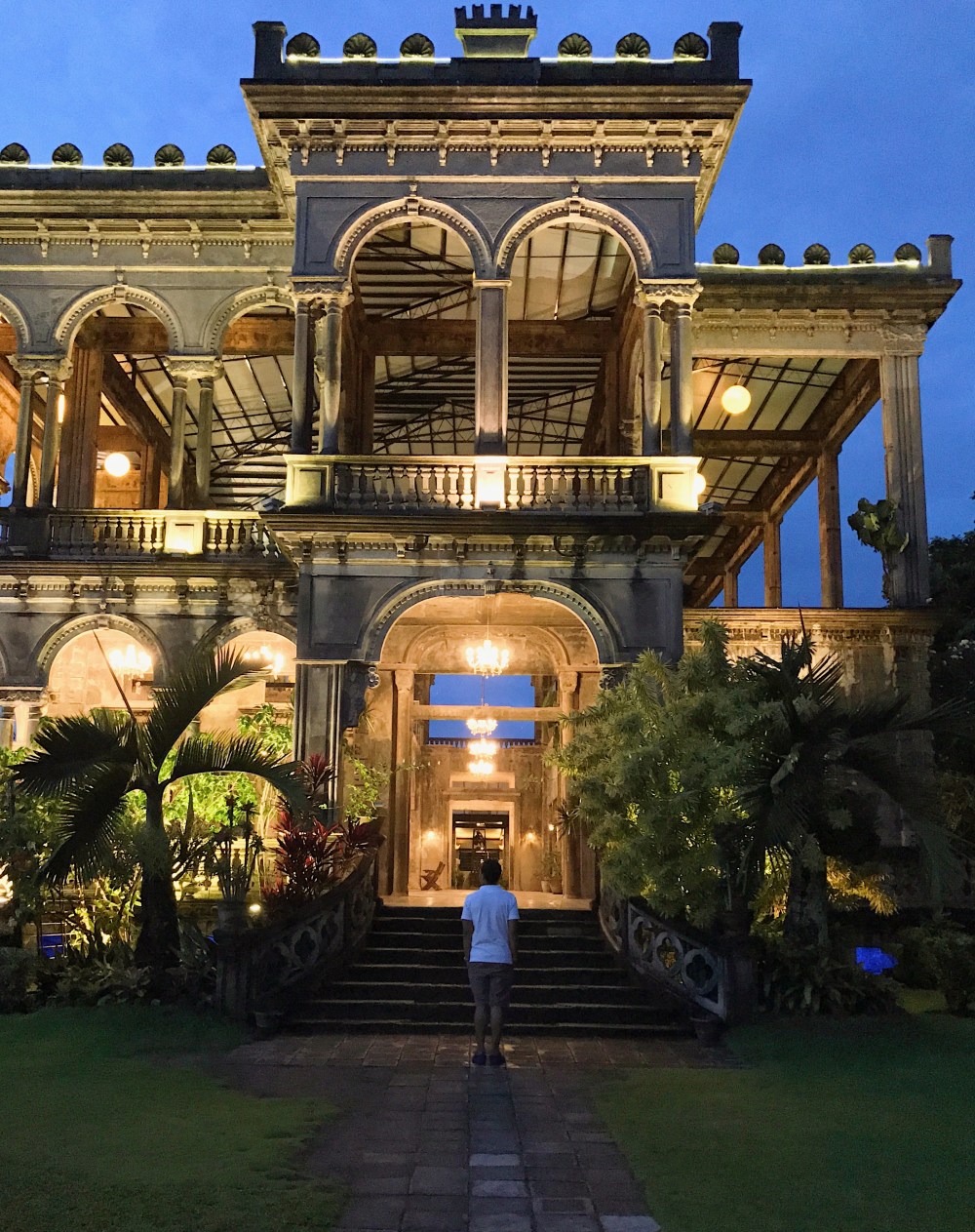 The Ruins is beautiful to look at anytime of the day.