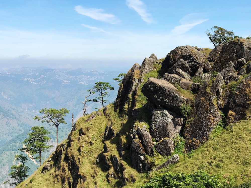 The most popular site in Mt. Ulap is its second peak called GUNGAL ROCK.