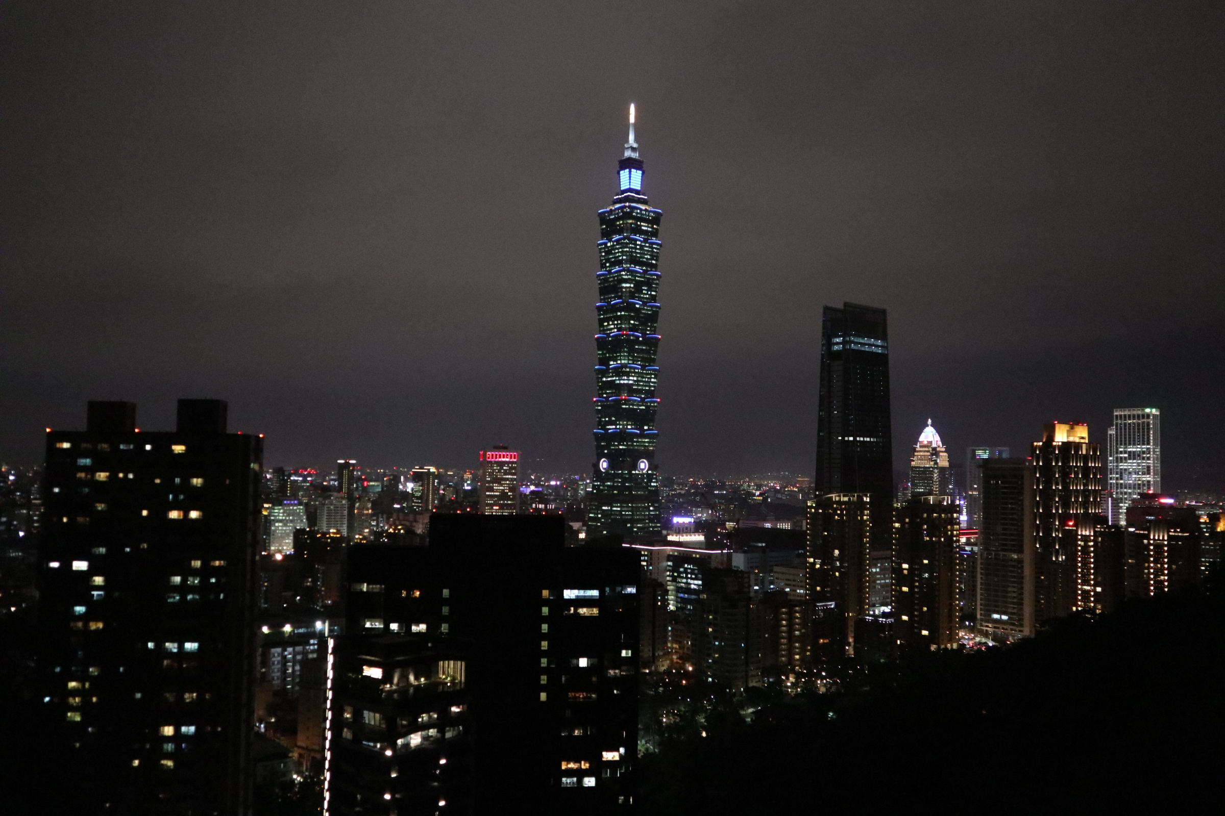 Taipei 101 as seen from the Elephant Mountain!