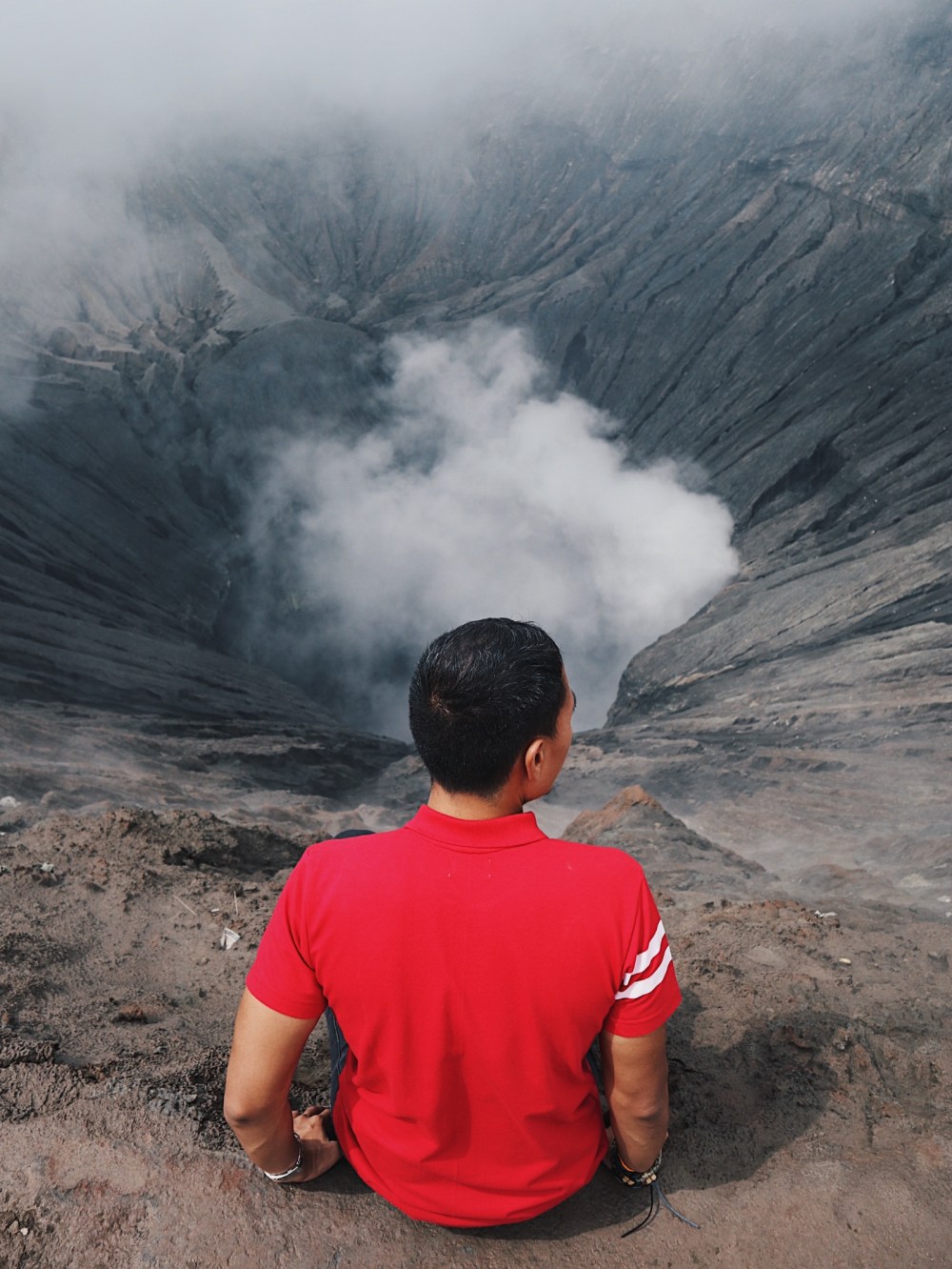 VIEW FROM THE CRATER.