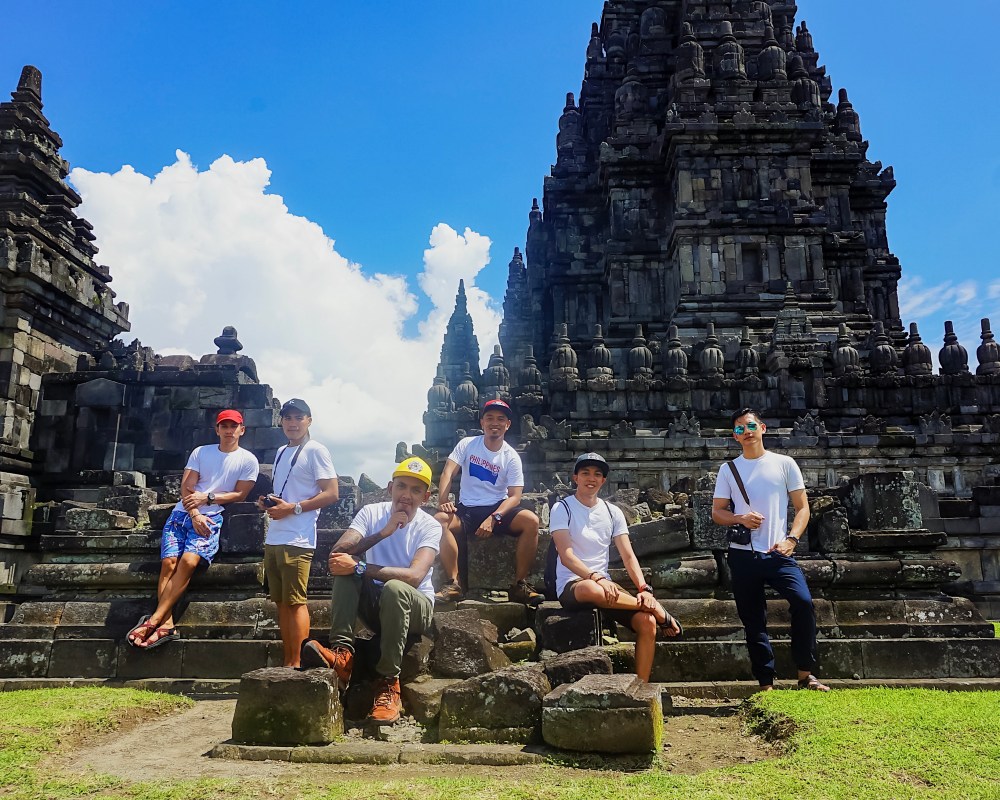 THE SHEMBOT SQUAD IN PRAMBANAN.