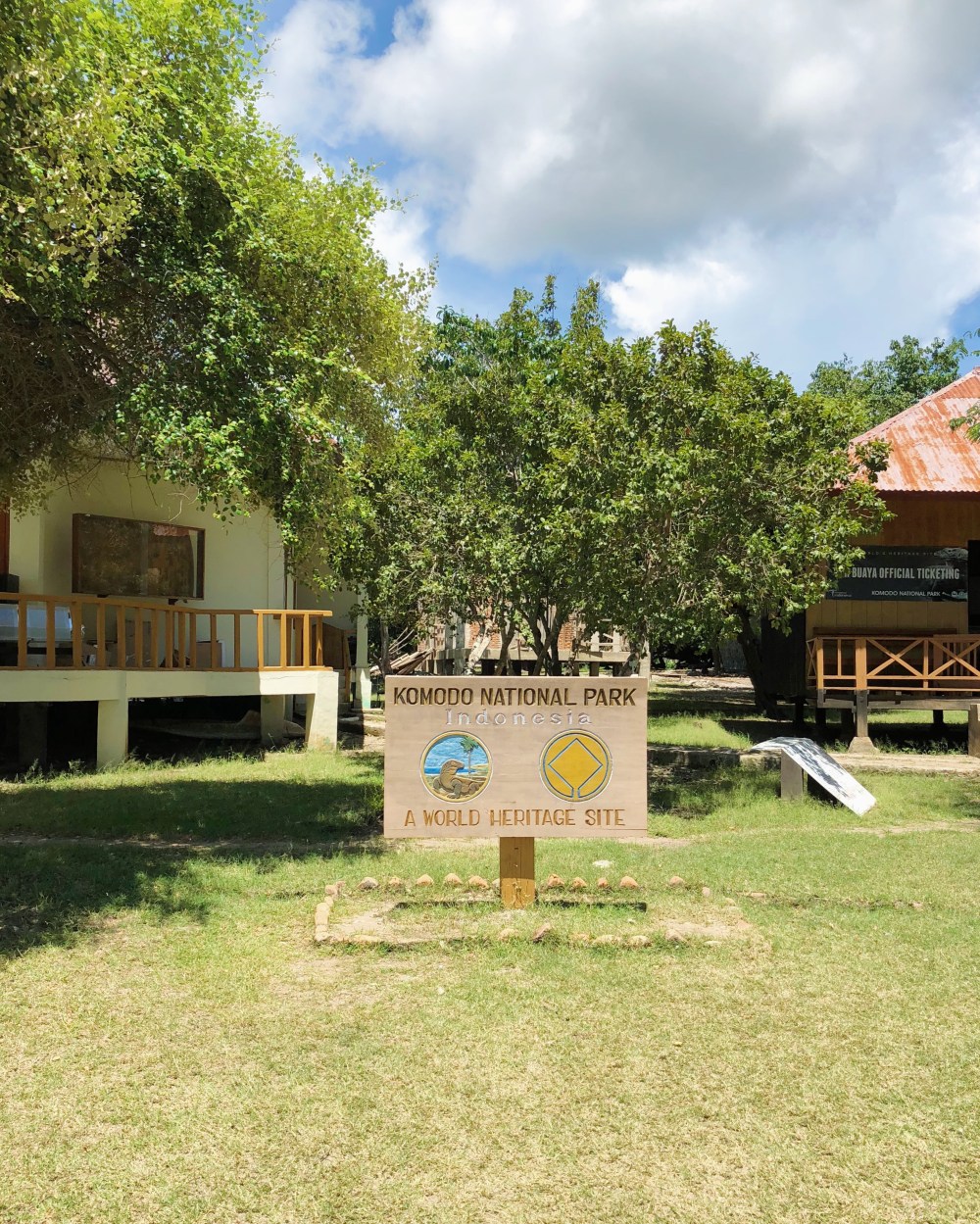 The Komodo National Park is a UNESCO Heritage Site.