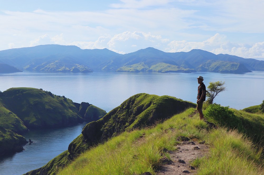 DAYDREAMING AT THE TOP OF PULAU PADAR.