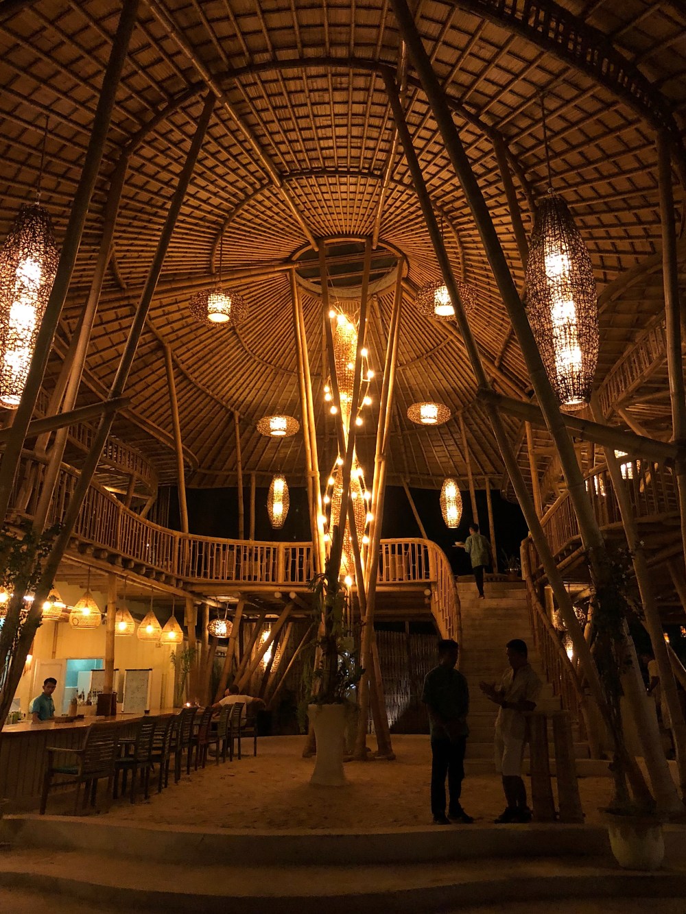 PREPARING FOR THE EVENING.