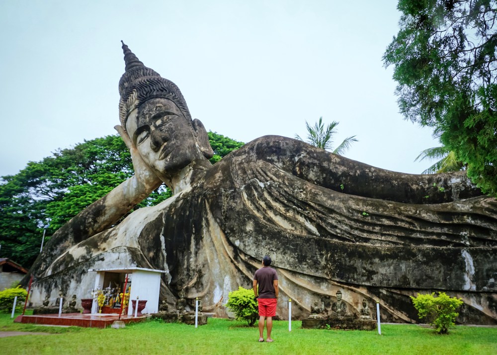 ANOTHER RECLINING BUDDHA.
