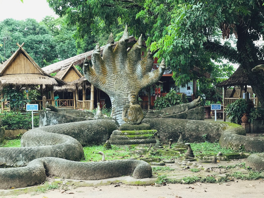 INTERESTING STATUE OF BUDDHA, isn't it?