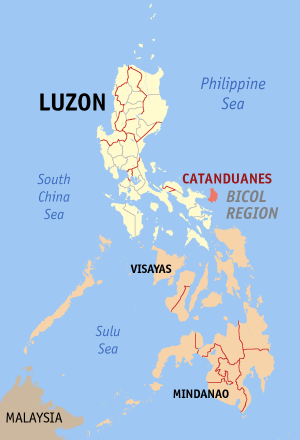 Catanduanes Map