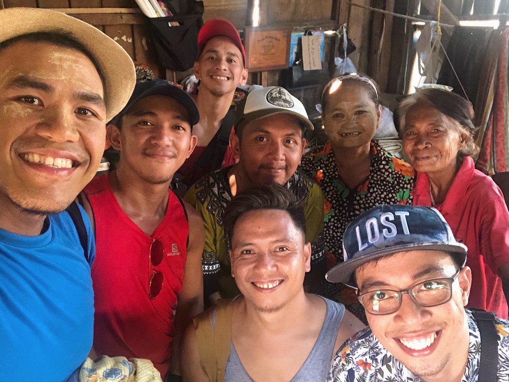 The group with Nanay Sabilaida and Nanay Helen.