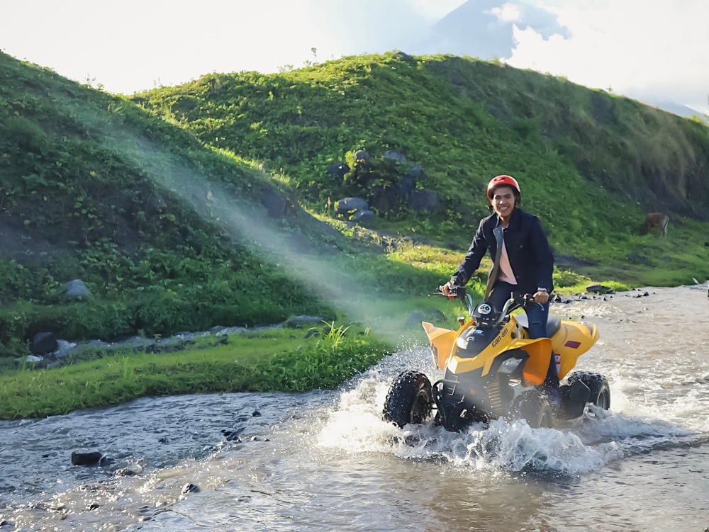 ATV ADVENTURE. To have a great experience in Albay, you gotta try their ATV adventure!