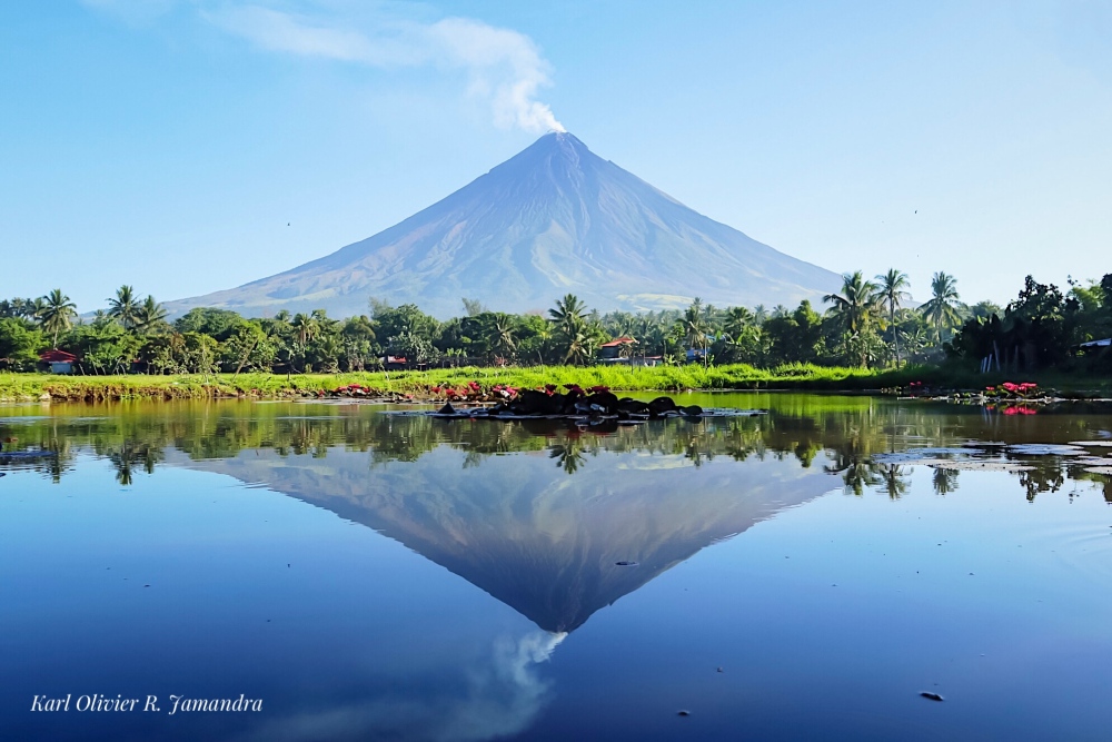 MT. MAYON in all its perfect symmetry