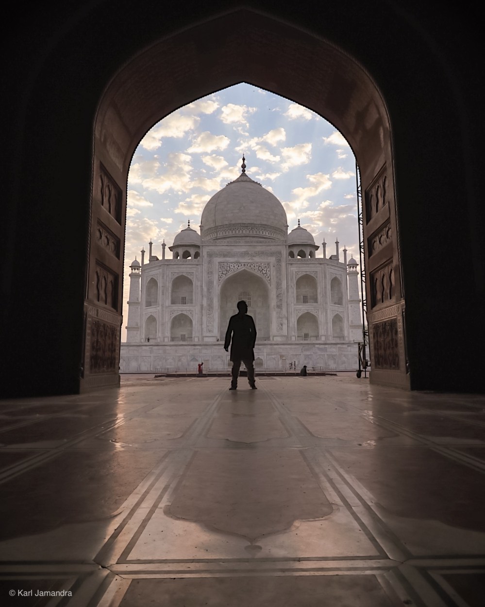 THE TAJ MAHAL.