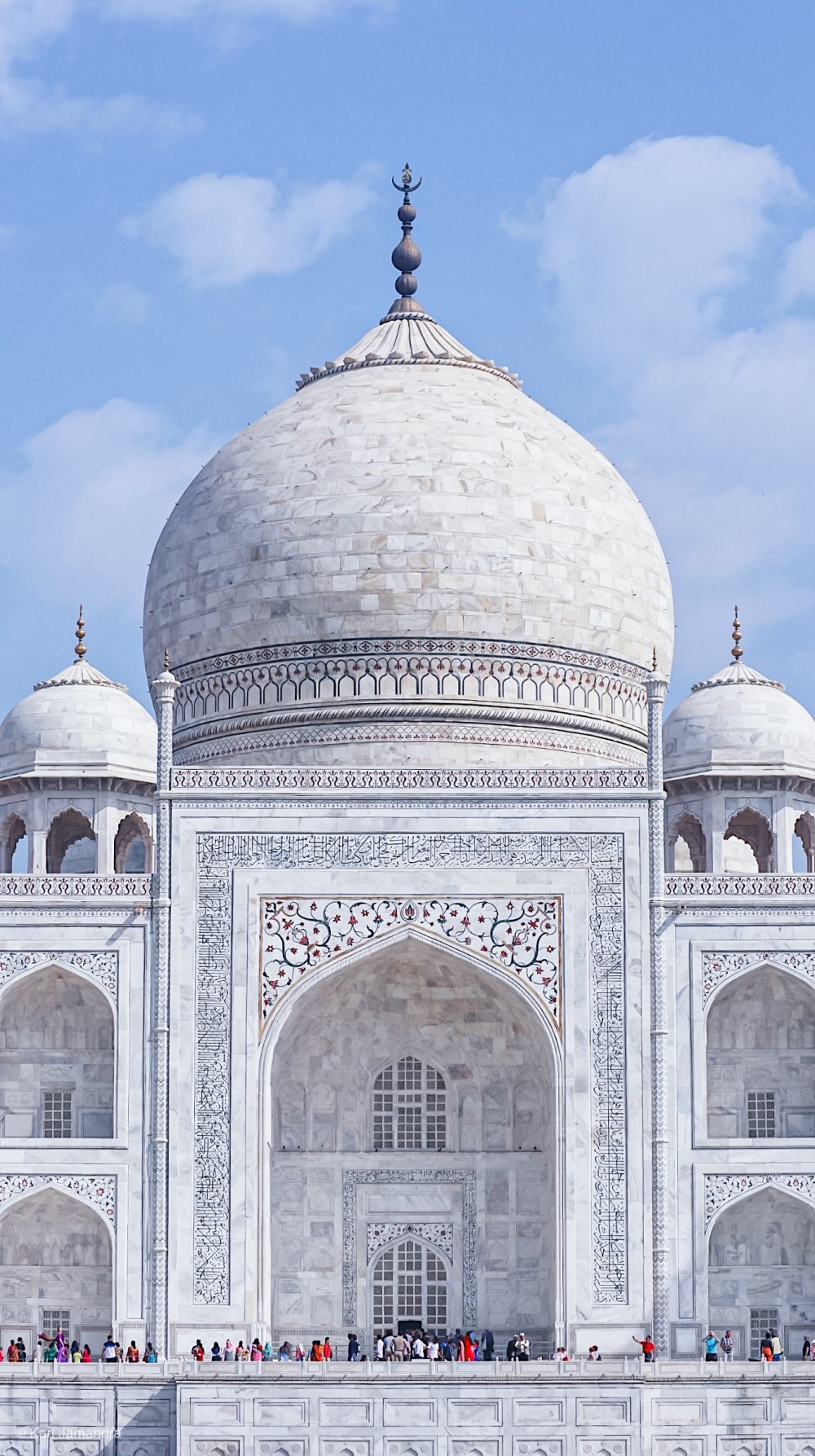The TAJ MAHAL.