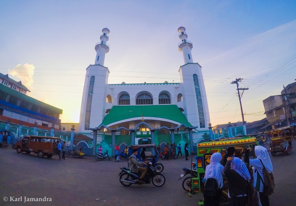 MASJID TULAY AT SUNSET.