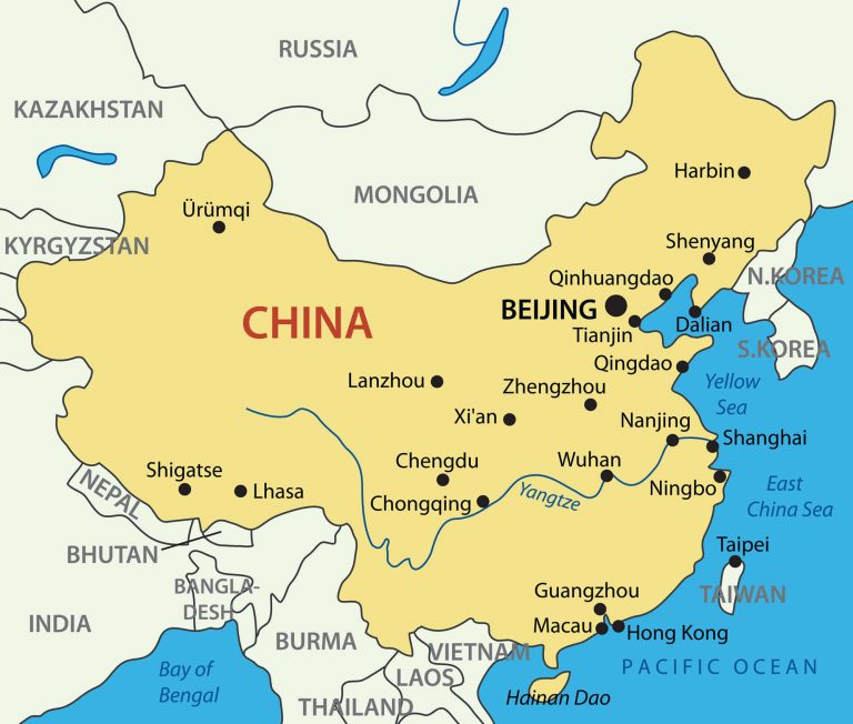 Map of China