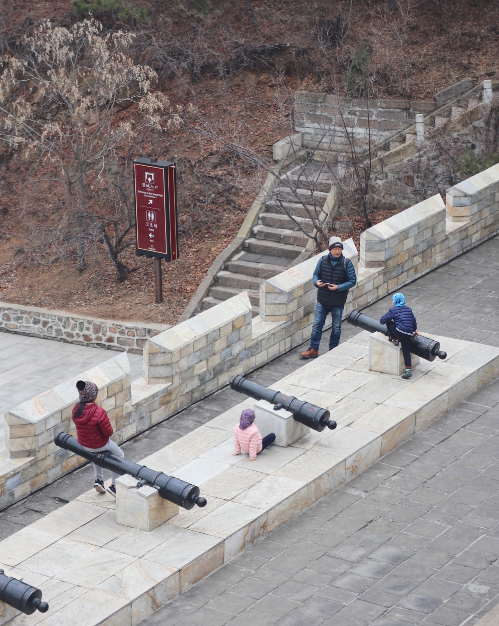 BRINGING YOUR FAMILY IN THE GREAT WALL?
